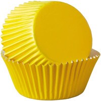 WILTON YELLOW STANDARD FOIL BAKING CUPS - 24 PC