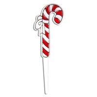 CANDY CANE PICKS - 2.5"