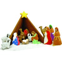 NATIVITY SCENE COOKIE CUTTER & BAKE SET
