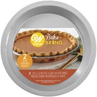 WILTON FALL N/S PIE PAN SET - 8 1/2" 2 PC