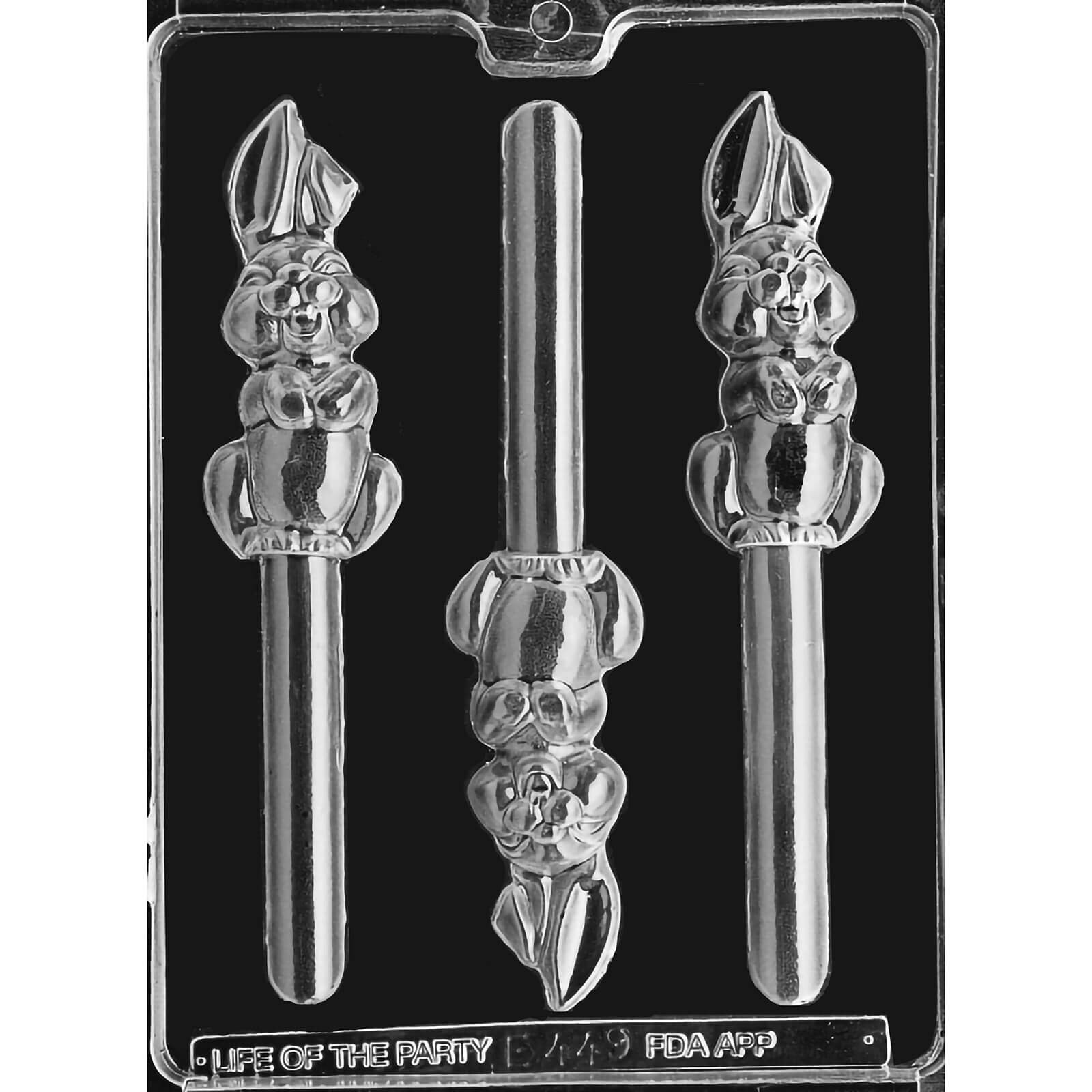 PRETZEL MOLD - FLOP EARED BUNNY (3)