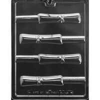 MOLD - DIPLOMA PRETZEL 4 1/4" X 1" X 5/8" (4)
