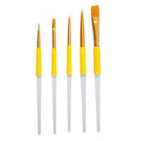 PME ASSORTED CRAFT BRUSHES - SET OF 5
