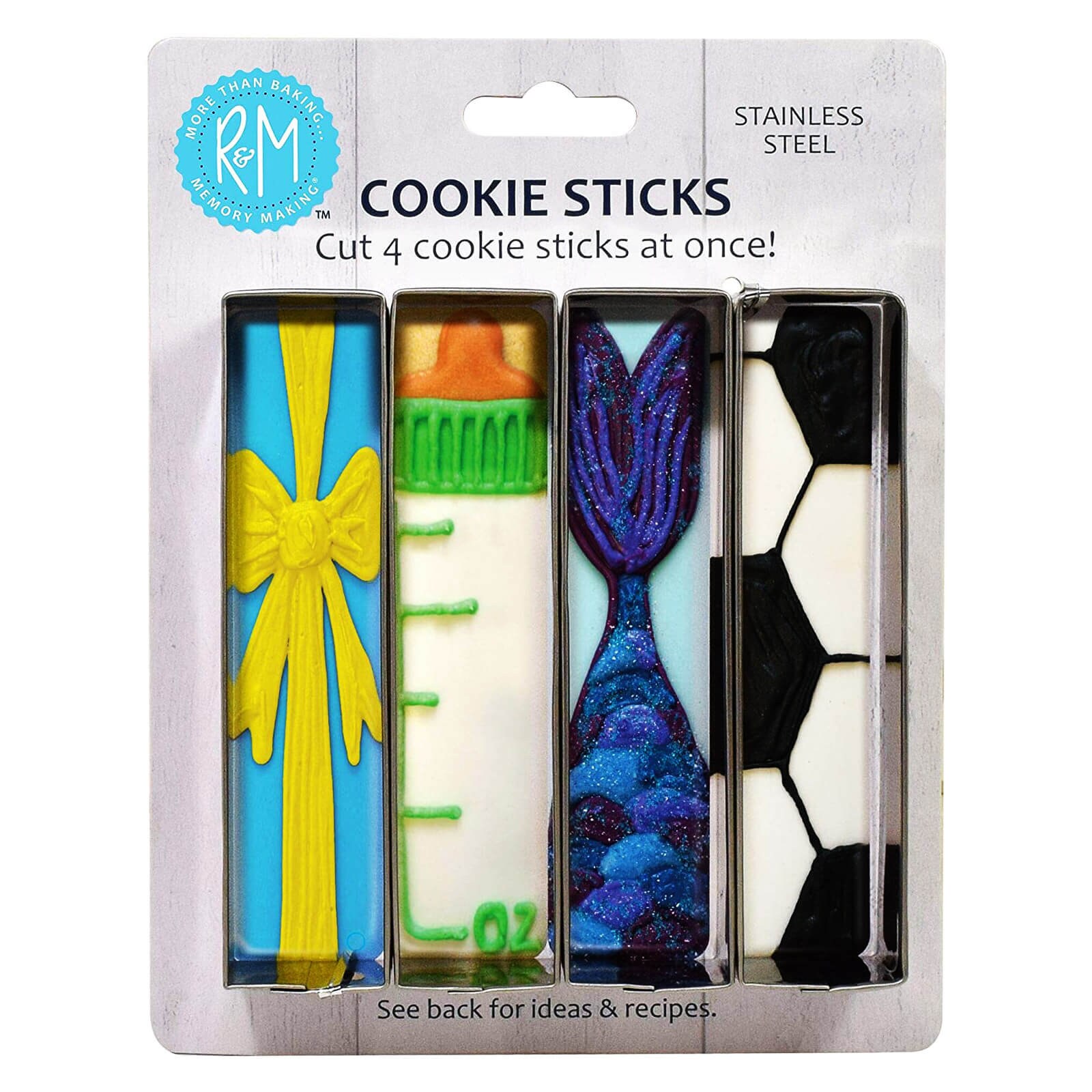 COOKIE STICK CUTTER (4) 4 1/2" / 11.43 CM