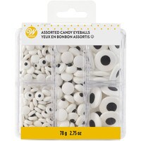 WILTON ASSORTED CANDY EYEBALLS - 78 G 