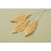 GOLD LEAF ON WIRE
