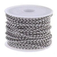 SILVER PEARLS - 24 YARDS ROLL 4 MM