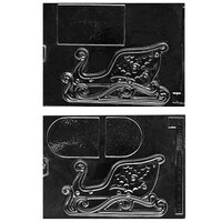 MOLD - 3D LARGE SLEIGH - 2 PC (5)