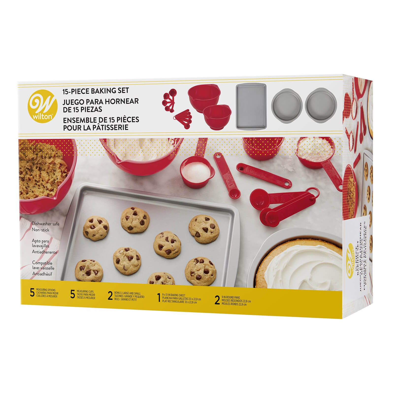 WILTON 15-PIECE BAKING SET 