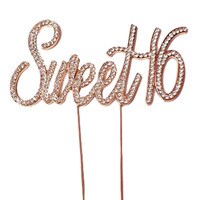BLING PICK - ROSE GOLD SWEET 16