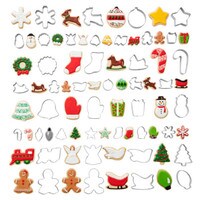 WILTON HOLIDAY COOKIE JAR METAL CUTTER 40-PC SET  