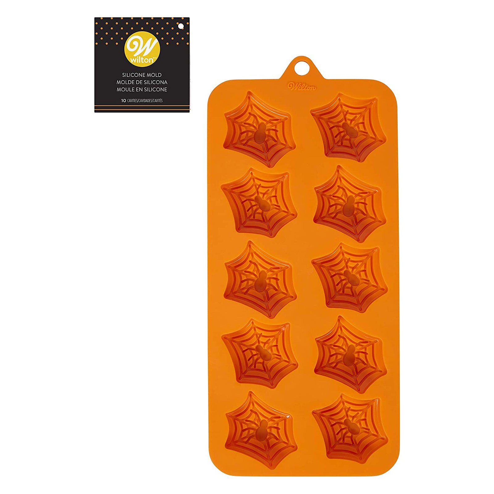 WILTON SILICONE SPIDERWEB CANDY MOLD (10)