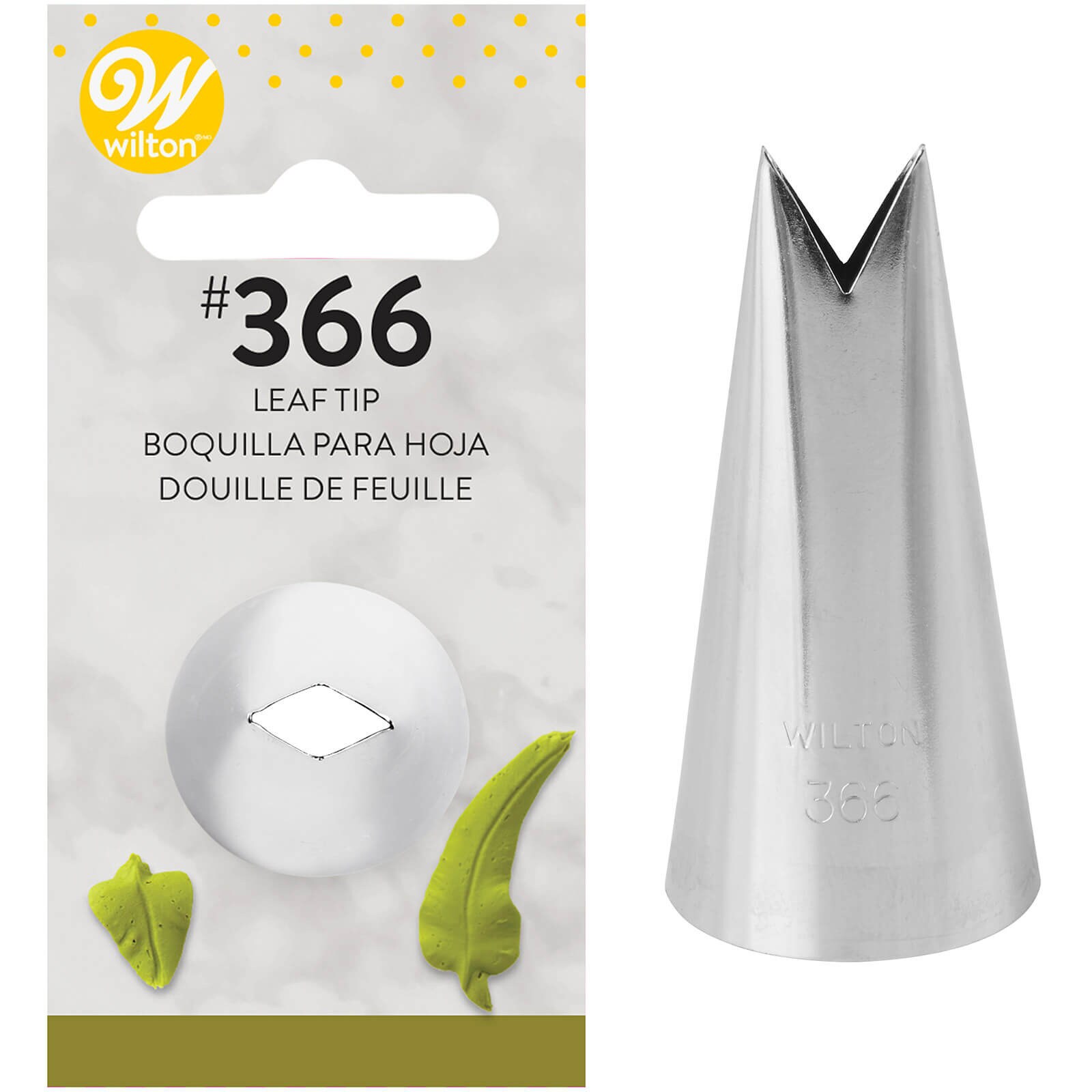 WILTON TIP #366 - LARGE LEAF TIP