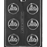 COOKIE MOLD - LOVE 2 1/4" X 1" (6)