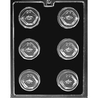 COOKIE MOLD - LIPS / KISS 2 1/2" X 7/8 (6)