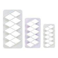 PME GEOMETRIC MULTI CUTTER - DIAMOND - SET OF 3