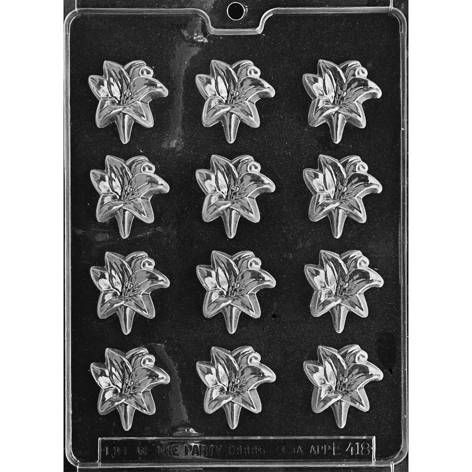 MOLD - LILY FLOWER 1 7/8" (12)