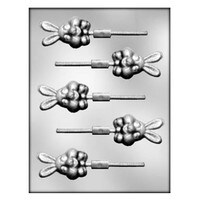 MOLD - CHUBBY CHEEK BUNNY LOLLY 2 5/8" (5)