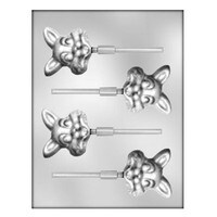 MOLD - BUNNY FACE LOLLY 2 7/8" (4)