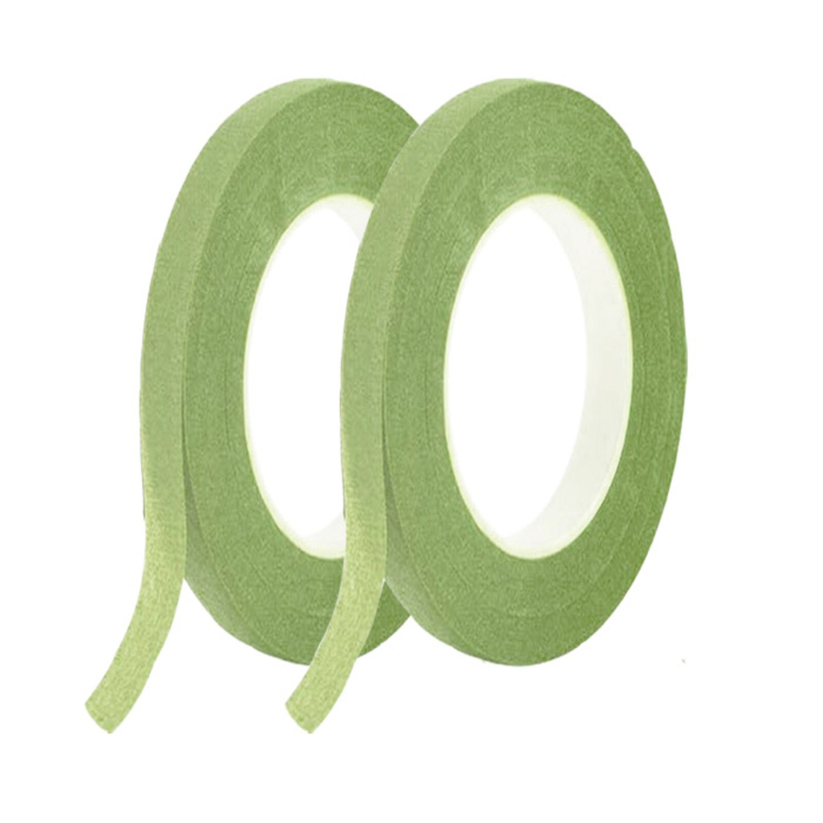 FLORIST TAPE 1/4" LIGHT GREEN 2 ROLLS  PER PACKAGE