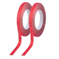 FLORIST TAPE 1/4" METALLIC RED 2 ROLLS PER PACKAGE