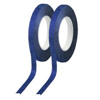 FLORIST TAPE 1/4" METALLIC ROYAL BLUE 2 ROLLS PER PACKAGE
