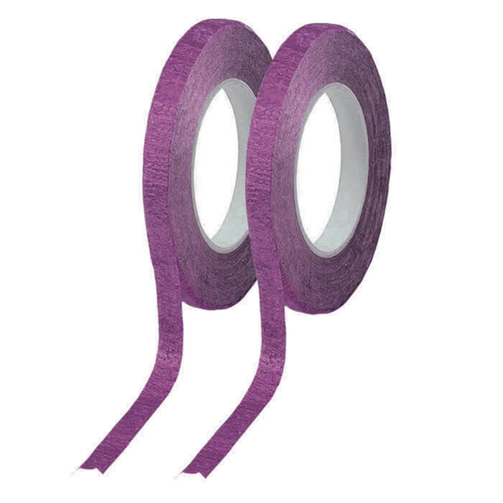 FLORIST TAPE 1/4" METALLIC PURPLE 2 ROLLS PER PACKAGE