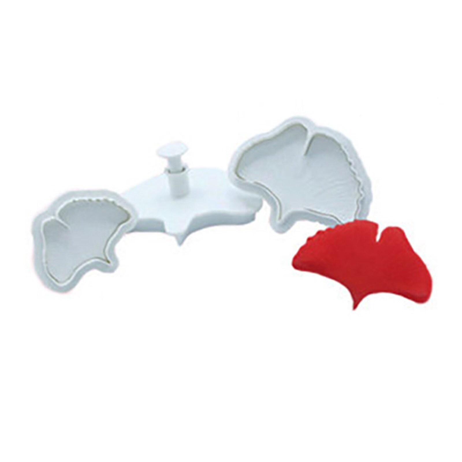 GINGKO LEAF PLUNGER CUTTER SET OF 3