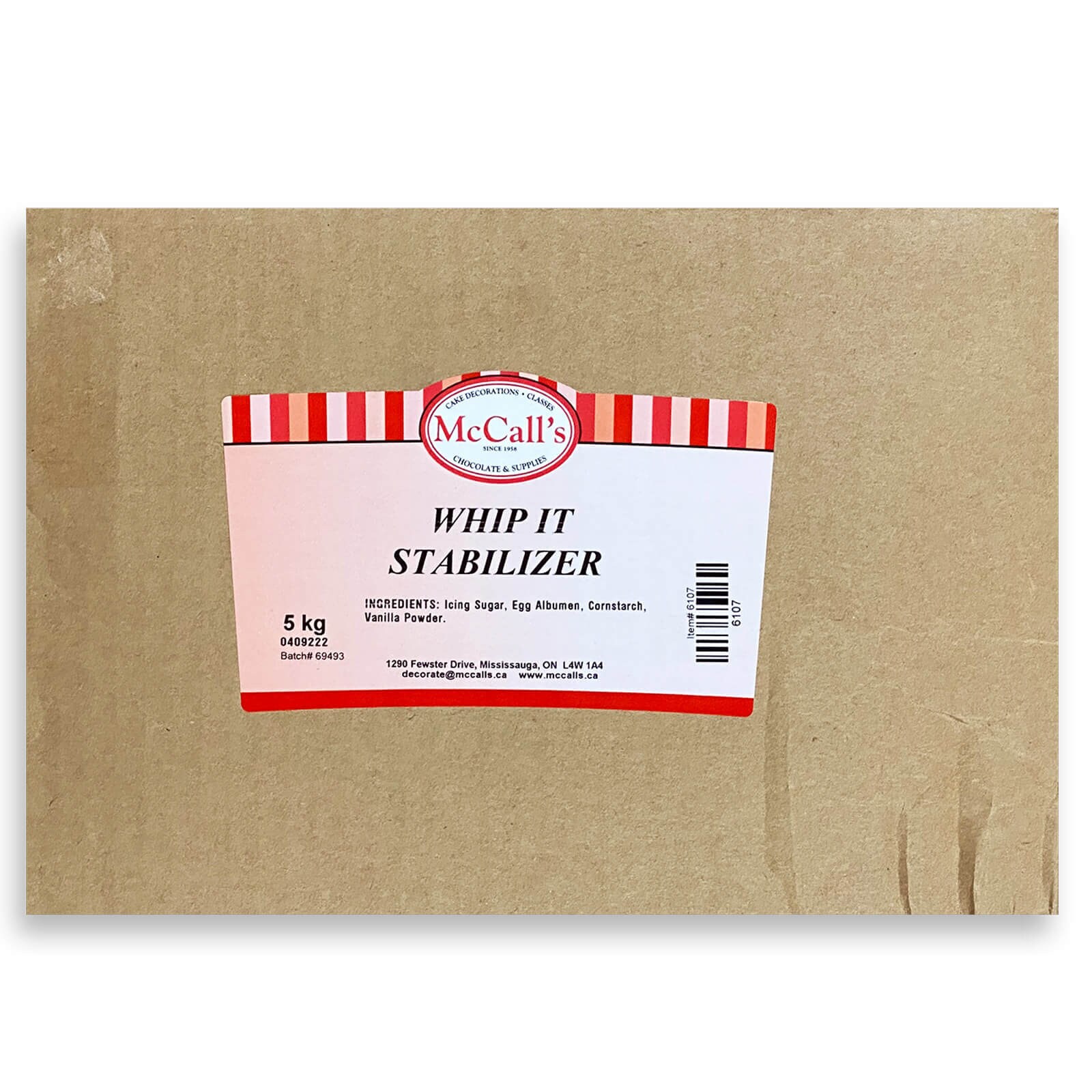 WHIP IT WHIP CREAM STABILIZER 5 KG BOX