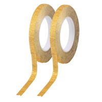 FLORIST TAPE 1/4" METALLIC GOLD 2 ROLLS PER PACKAGE