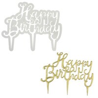 PME HAPPY BIRTHDAY CAKE TOP CUTTER - SCRIPT