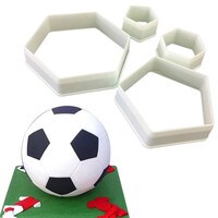 PME SOCCER PATTERN CUTTERS - SET OF 4