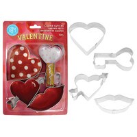 VALENTINE 4 PIECE CUTTER SET