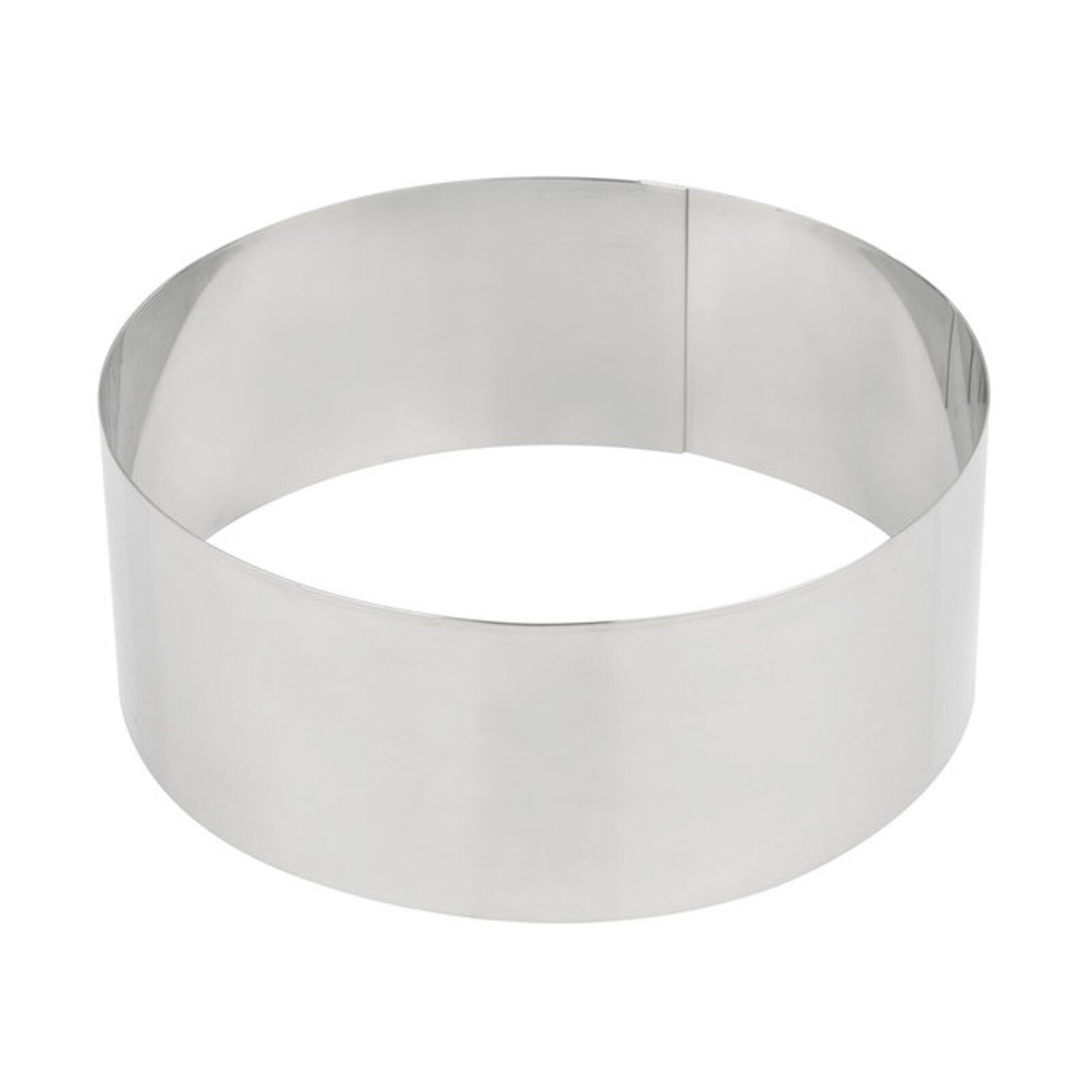 CAKE RING  8" X 3" S/S