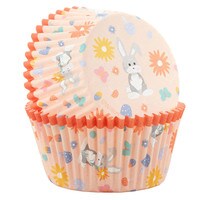 WITLON EASTER BUNNY SCENE STD BAKING CUPS 75 PC