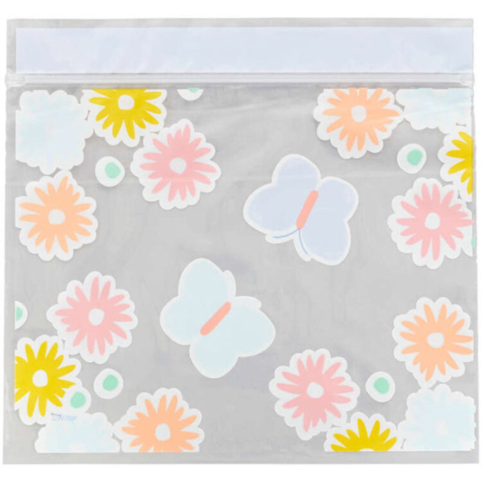 WILTON BUTTERFLY & FLOWER RESEALABLE PARTY BAGS