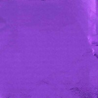 FOIL SQUARE WRAPPER - 4" X 4" - PURPLE