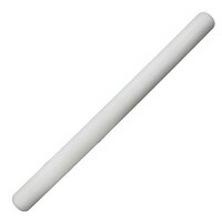 MCCALL"S WHITE PLASTIC N/S ROLLING PIN 17 3/4"  