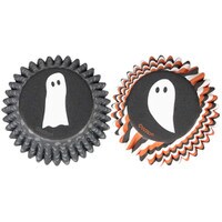 WILTON GHOST MINI BAKING CUPS - 100 PC 