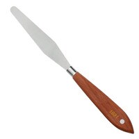 PALETTE KNIFE 3 1/4" FLAT ROUNDED BLADE