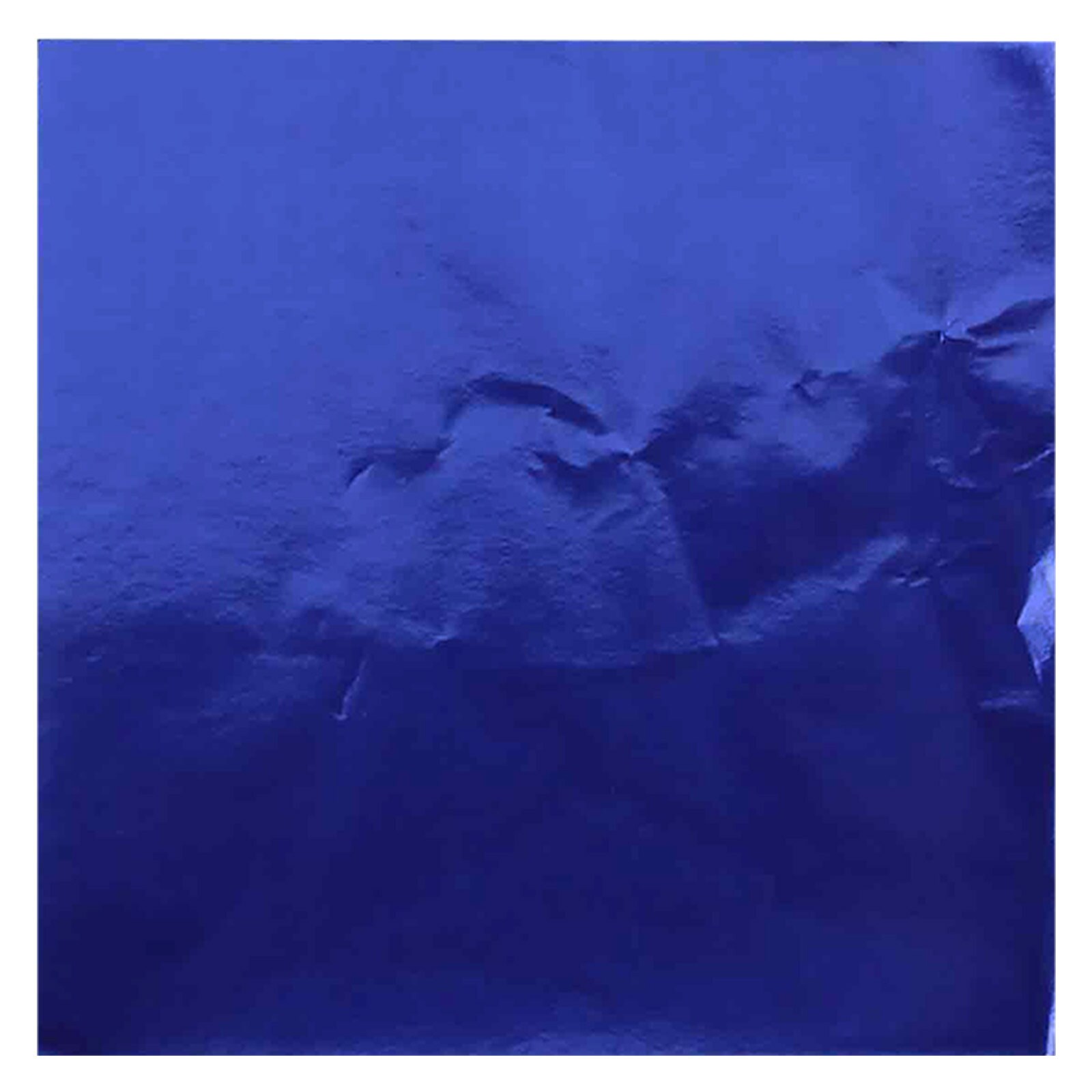 FOIL SQUARE WRAPPER - 4" X 4" DARK BLUE  