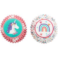 WILTON UNICORN MINI BAKING CUPS 100 PC
