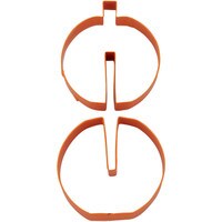 WILTON 3D PUMPKIN COOKIE CUTTER 2-PC SET