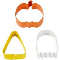 WILTON HALLOWEEN METAL CUTTER 3-PC SET