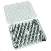DECORATING TIP SET 55 PC