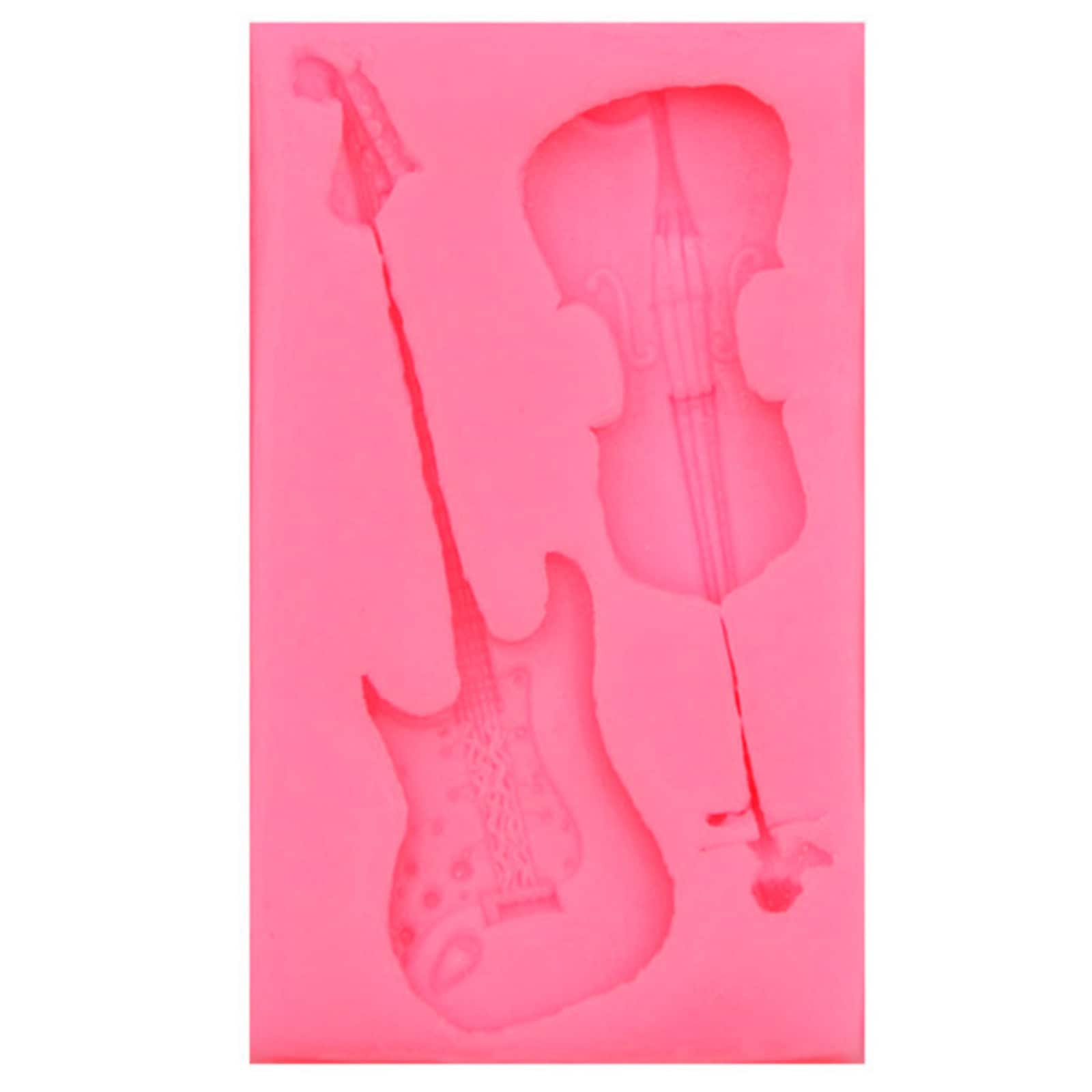 BASS & ELECTRIC GUITAR SILICONE MOLD (2)