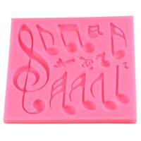 MUSICAL NOTES SILICONE MOLD ASST (13)