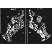 MOLD - 3D SANTA WITH SACK 9" - 2 PC (1)