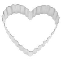 HEART FLUTED CUTTER 3 1/2"