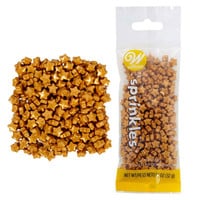 WILTON GOLD STAR SPRINKLES - 32 G POUCH